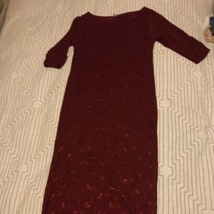 Pinkblush size small maternity dress